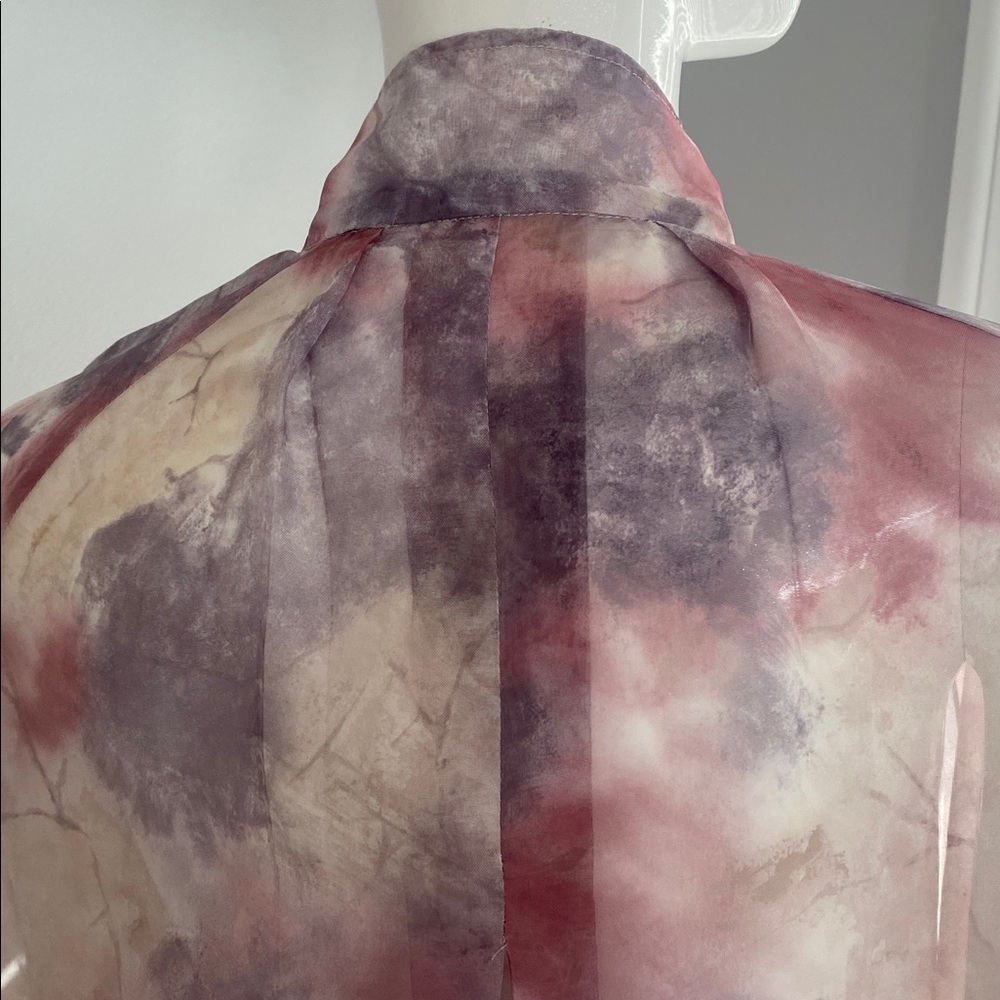 Sheer open kimono cardigan - Picture 5 of 7
